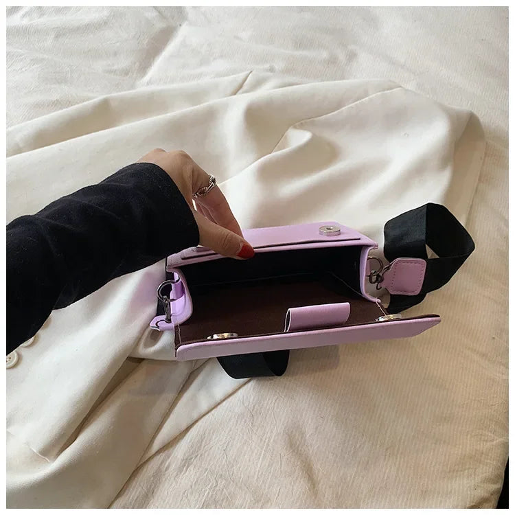 Sac à bandoulière en cuir PU pour femmes, sacs à main à poignée de voyage, sacoche à bandoulière, petit sac à rabat pour dames