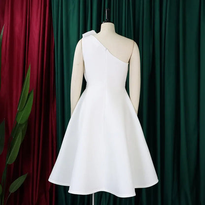 Vêtements africains robes de soirée de mariage africaines pour femmes élégantes 2024 été afrique sans manches Polyester soirée robe mi-longue robes