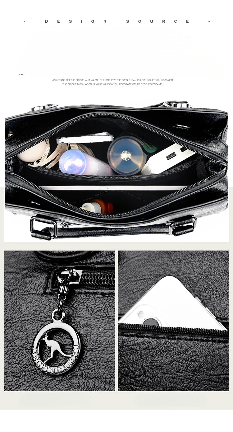 Femmes sacs sacs à main de luxe fourre-tout de mode dames sacs à bandoulière de haute qualité en cuir PU fourre-tout décontractés poignée supérieure épaule messager