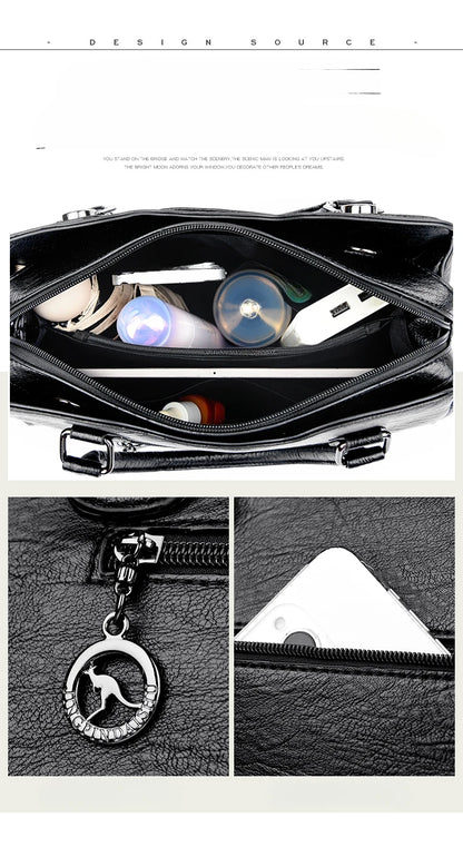 Femmes sacs sacs à main de luxe fourre-tout de mode dames sacs à bandoulière de haute qualité en cuir PU fourre-tout décontractés poignée supérieure épaule messager