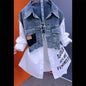Mode Denim chemise dames hauts femmes nouvelle épissage Denim veste printemps automne coréen décontracté Jean manteau femme coupe-vent