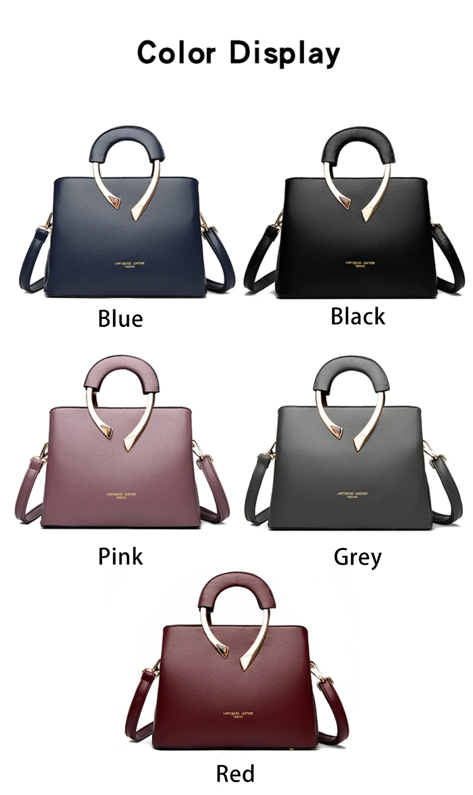 Sacs à main de luxe femmes sacs concepteur 3 couches en cuir souple épaule Sac à bandoulière dames grande capacité Shopping messager fourre-tout