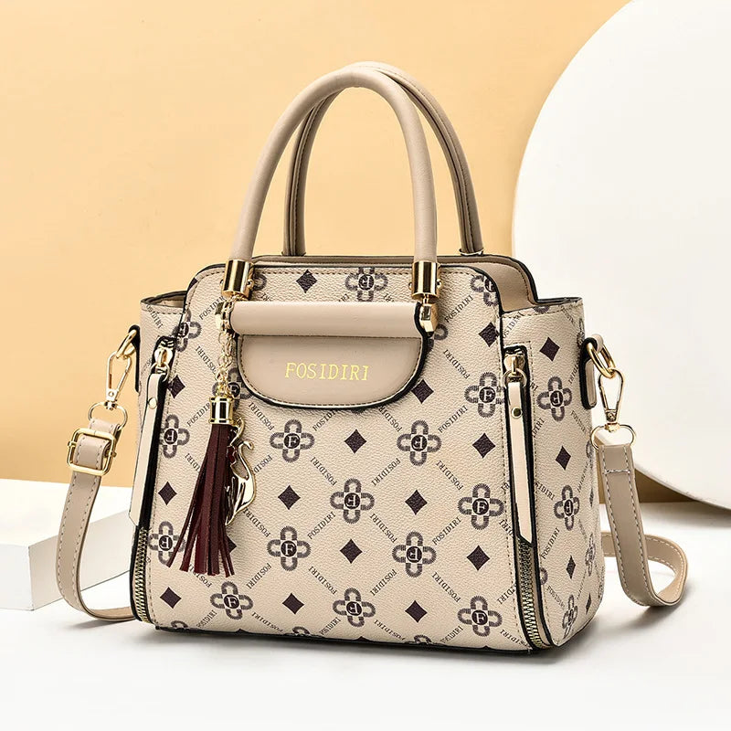 Sac à bandoulière en cuir Pu pour femmes, sacoches polyvalentes de grande capacité, sacs à fermeture éclair