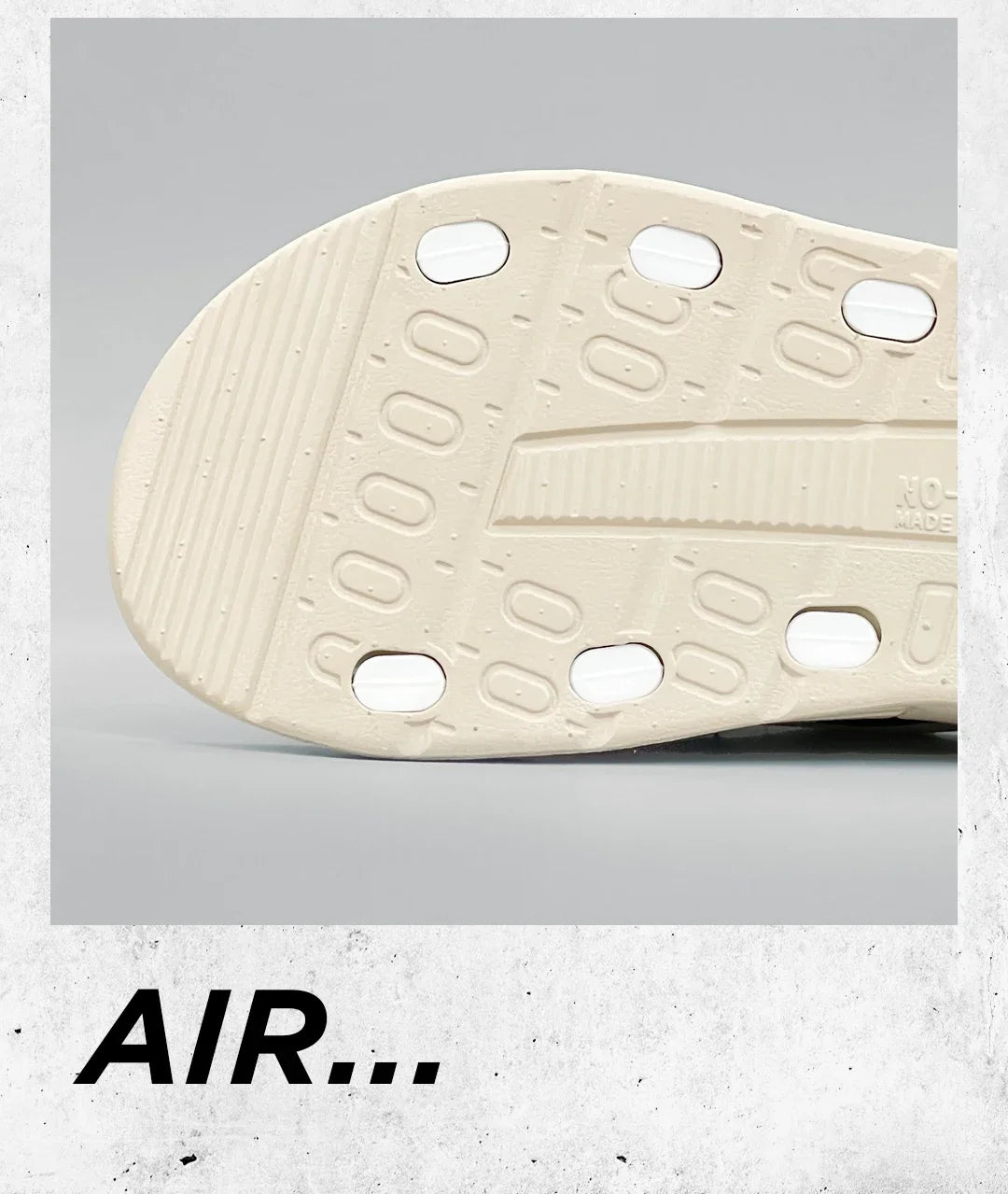 Pantoufles hommes coussin d'air conception glisser homme été nouveau PVC doux antidérapant hommes pantoufles de sport pour hommes tongs Chanclas Hombre