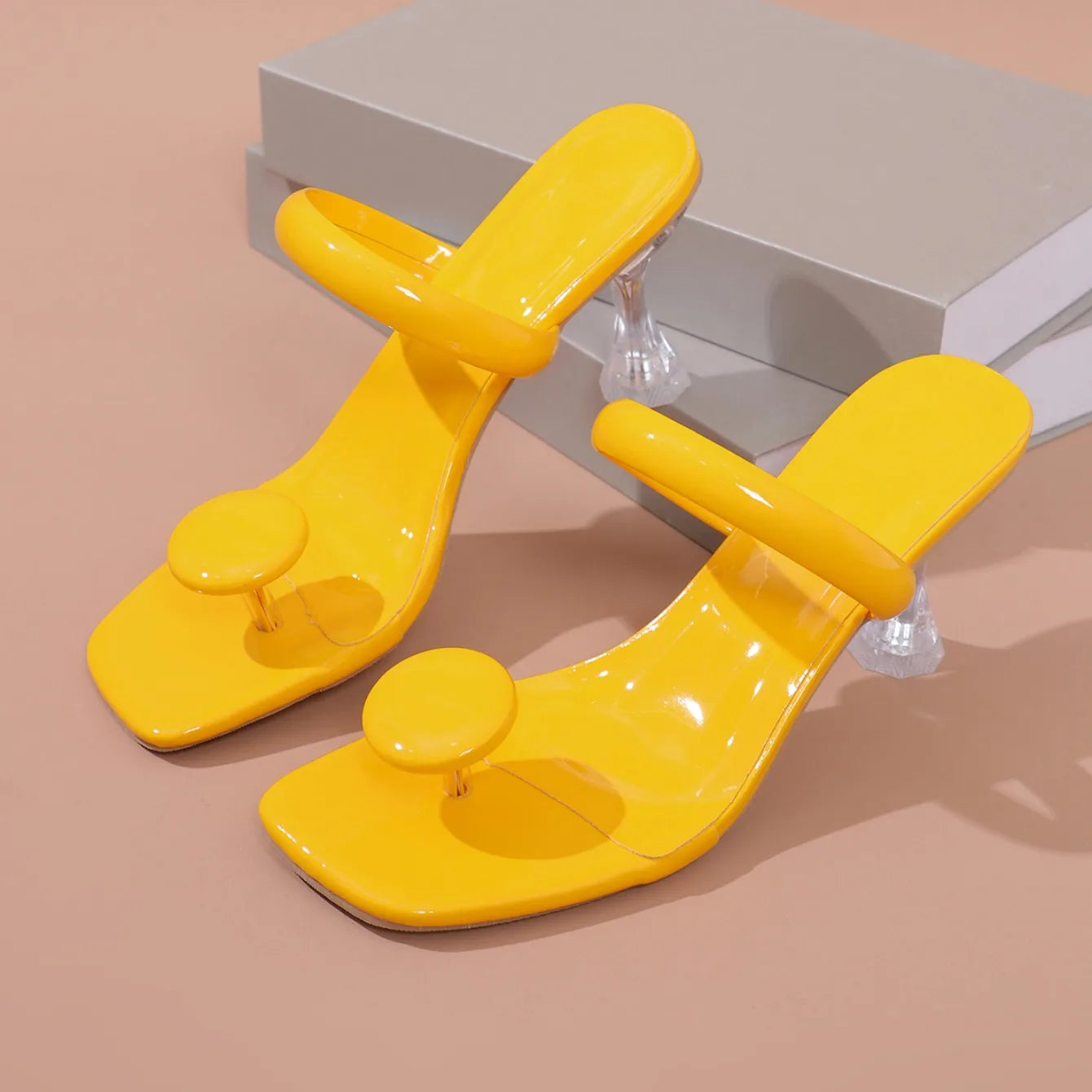 Sandales à Talons Hauts et Bande Étroite pour Femme, Chaussures de ix, Nouvelle Collection