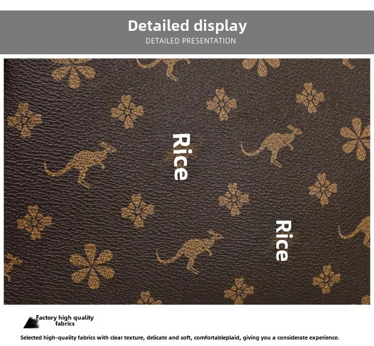 Kangourou femmes sac à main épaule sac à bandoulière automne nouveau Style à la mode maman sac grande capacité fermeture à glissière dames sac à main