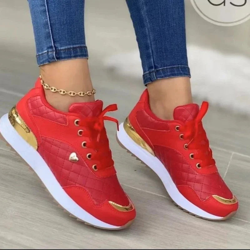 2025 femmes maille baskets Patchwork à lacets chaussures plates pour femmes léger femme chaussures classique polyvalent Zapatillas De Mujer