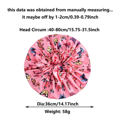 Bonnet de cheveux minimaliste Double couche en Satin, 1 pièce, bonnets de sommeil pouvant être portées des deux côtés, casquette polyvalente pour hommes/femmes