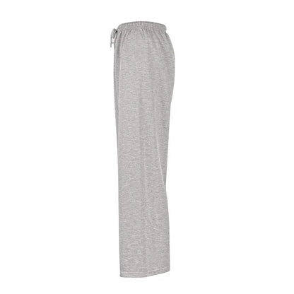 Nouveau pantalon femme Streetwear mode été mode à lacets décontracté mince polyvalent pantalon élégant dame tricoté vêtements de sport
