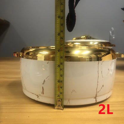 Boîte à lunch en plastique pour fête du Ramadan, chauffe-plats, récipient, mariage, 1.5 L, 2/2 L, 3 pièces, ensemble