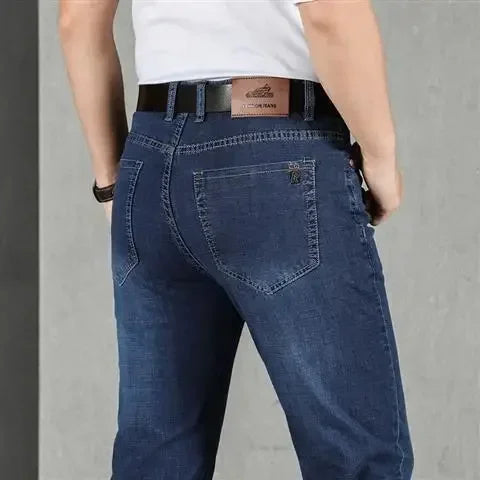 Jean pour hommes, vêtements de travail, pantalon de Cowboy, mode, haute qualité, Original, classique, droit avec poches, Baggy, nouvelle collection 2024