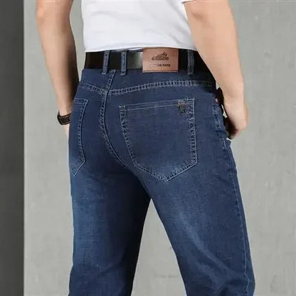 Jean pour hommes, vêtements de travail, pantalon de Cowboy, mode, haute qualité, Original, classique, droit avec poches, Baggy, nouvelle collection 2024
