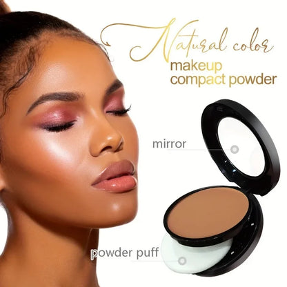 Palette de poudre de contour résistante à la sueur – Couverture mate constructible pour tous les tons de peau, surbrillance et maquillage ombre