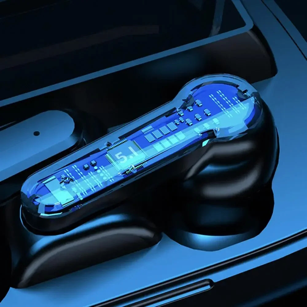 Original M19 Bluetooth casque sans fil dans l'oreille sport Intelligent tactile Led affichage miroir entrepôt charge trésor écouteur