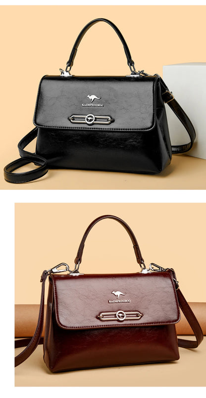 Sac à main rétro tendance pour femmes, portefeuille en cuir souple de haute qualité, petit sac carré, sacs à bandoulière de luxe célèbres