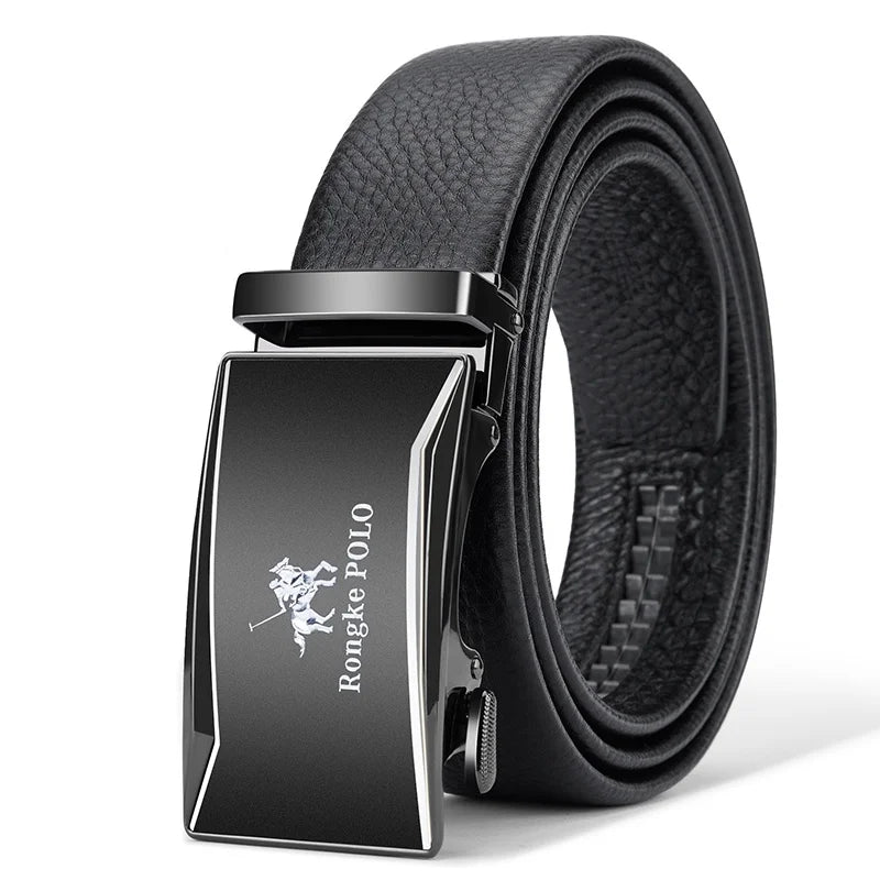 OYIFAN hommes ceinture en cuir véritable ceinture pour hommes ceintures automatiques ceinture réglable ceintures d'affaires