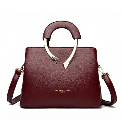 Sacs à main de luxe femmes sacs concepteur 3 couches en cuir souple épaule Sac à bandoulière dames grande capacité Shopping messager fourre-tout