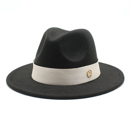 Nouveau chapeau Fedora pour femmes hiver élégant mode formelle mariage décorer église casquette Panama fête Jazz chapeau chapeau femme