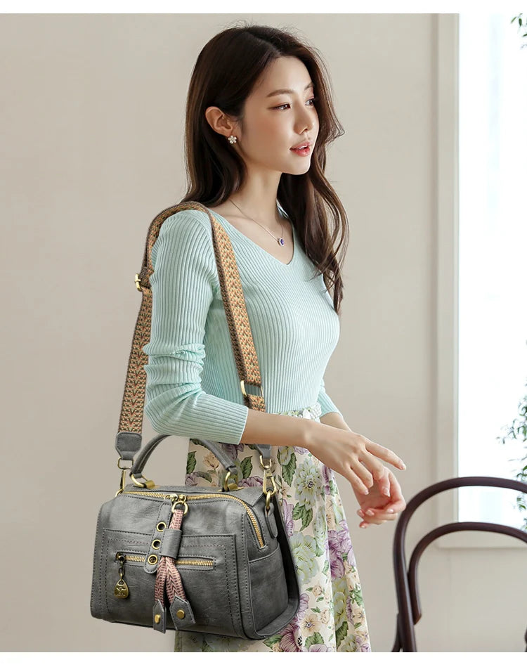 Femmes en cuir souple sacs à poignée supérieure sacs à Main de créateur de luxe dames grand Sac à bandoulière fourre-tout décontracté Sac de transport A Main