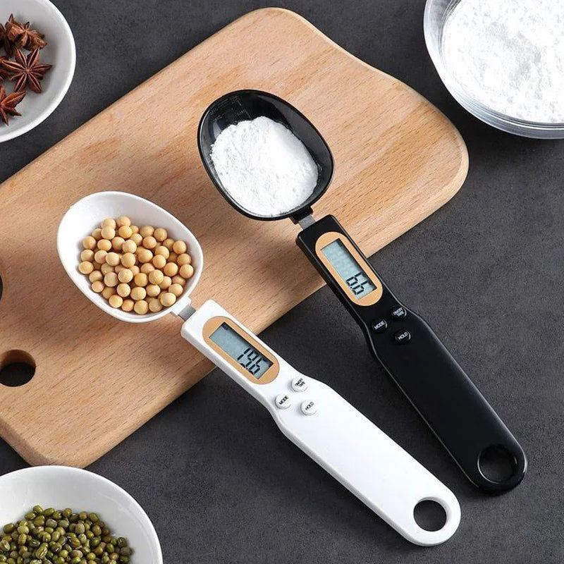 Balance de cuisine numérique électronique LCD, mini cuillère, balance alimentaire, cuisson, farine, lait, café en poudre, mesure du poids, 0.1-500g