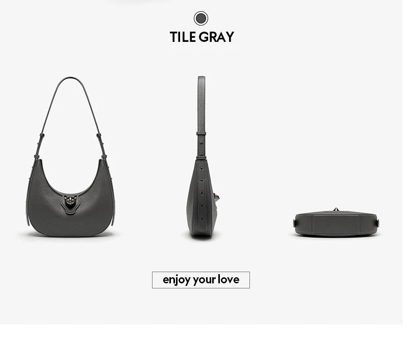 BAFELLI 2025 nouveau sac à main pour femmes série chat en cuir véritable marque de luxe mode rétro STYLE épaule HOBOS sacs à rabat femme