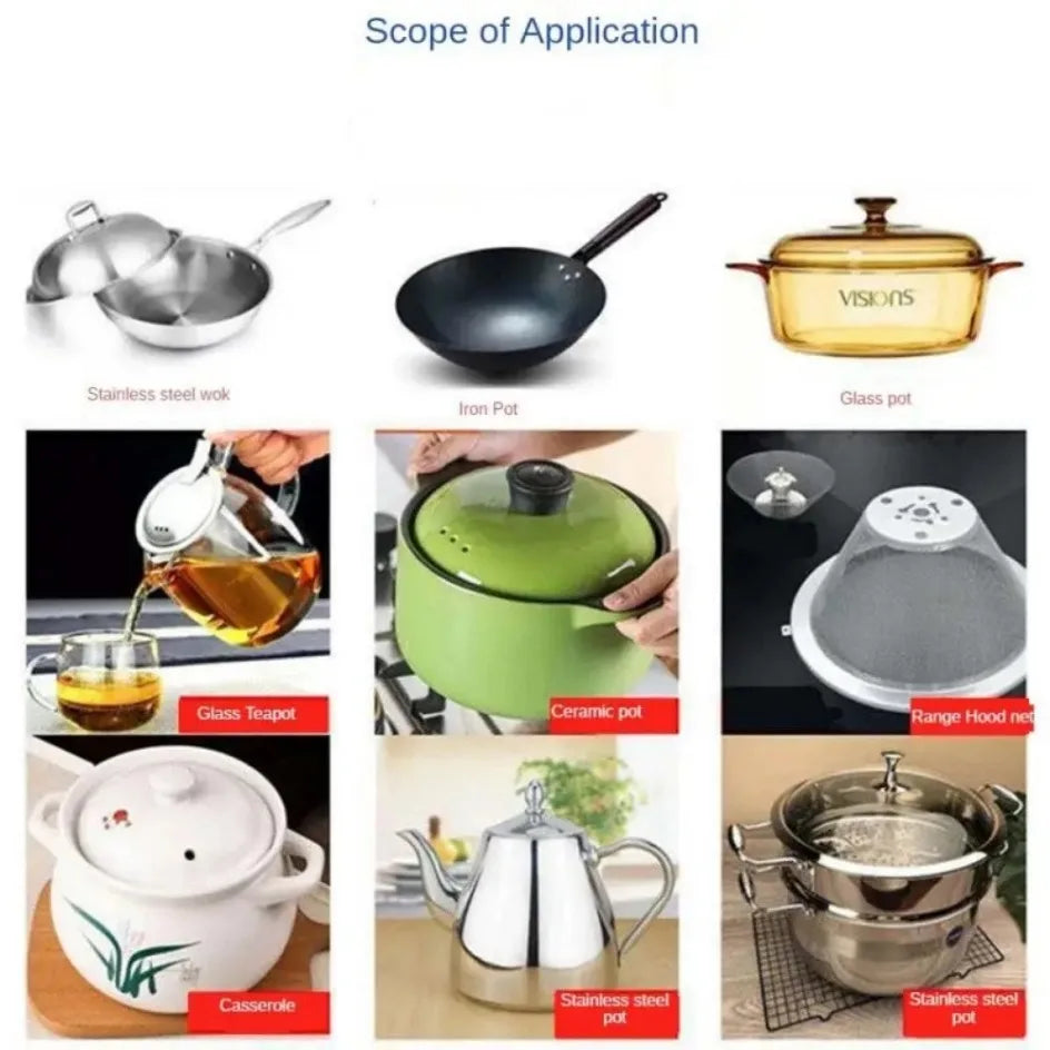 Agent de décontamination pour livres astronomiques, dissolvant d'échelle de noircissement de cuisine, polissage domestique, four, ustensiles de tache d'huile, spray de table de cuisson