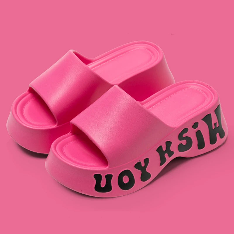 Optique-Pantoufles nuage astronomique pour femmes, sandales d'été à l'offre elles compensées imprimées, chaussures de plage coordonnantes à semelle souple, mode 2025