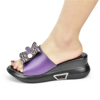 Dernières chaussures de mariage en cuir verni strass chaussures de mariée pour femmes 2025 chaussures à semelles compensées de luxe de créateur pour femmes escarpins à plate-forme