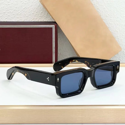 JMM ASCARlI lunettes de soleil carrées en acétate UV400 2025 lunettes photochromiques vintage de luxe pour hommes femmes voyage en plein air avec étui
