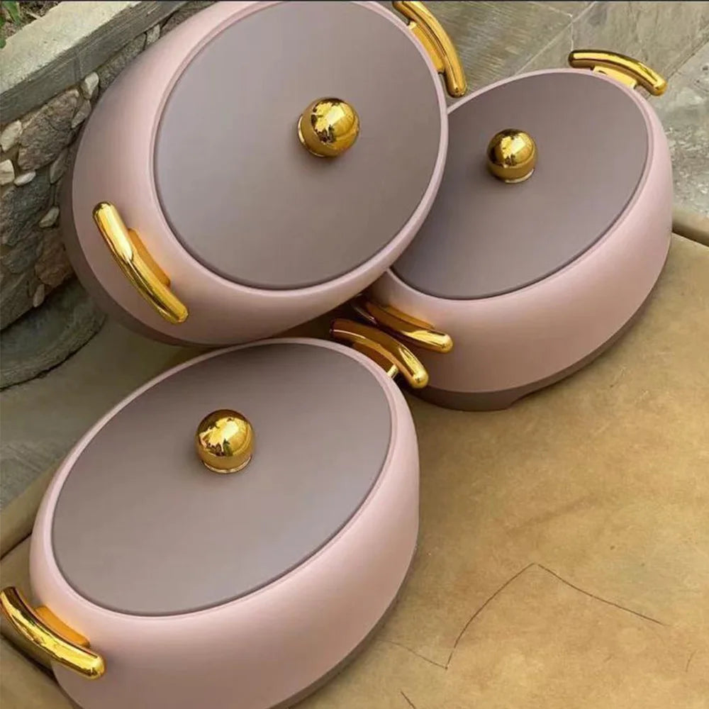 Boîte isotherme pour aliments du Ramadan, grande capacité, chauffe-plats, boîte à lunch, événement, réunion de famille, 2L, 2,5 L, 3L, ensemble de 3 pièces