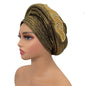 Mode africain Turban casquette femmes Autogele couvre-chef dame bandeau Nigeria mariage couvre-chef Turbante Mujer