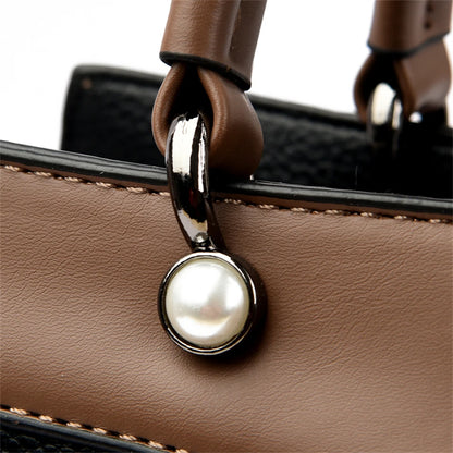 Sac à main multicouche de luxe pour femmes, sacoche tendance de bonne qualité en cuir souple, sac à bandoulière, 2024