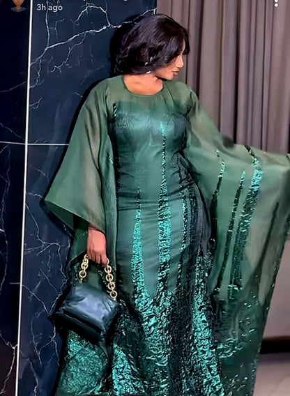 2025High qualité africain nigérian Tulle dentelle tissu Organza broderie Guipure brocart Jacquard robes de mariée robes de soirée 5Yard