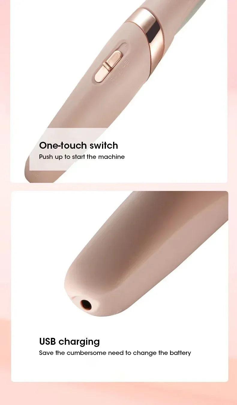 Nouveau dans USB électrique peau morte pédicure automatique pied broyeur rouleau Rechargeable pieds pédicure outil avec têtes de rouleau amovibles