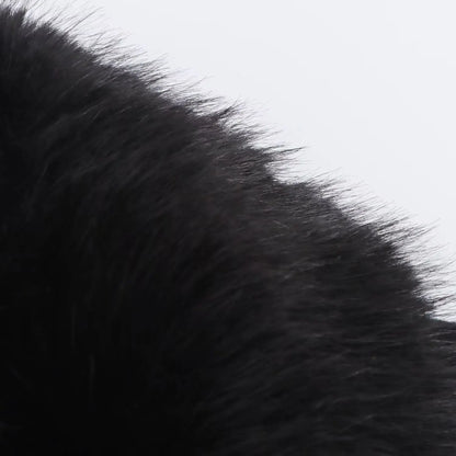 Manteau décoré avec ceinture et col en fausse fourrure pour femme, ample, à la mode, avec tempérament, nouvelle collection automne et hiver