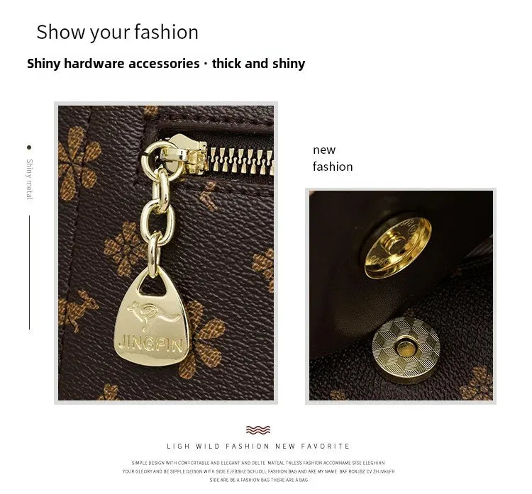 Kangourou femmes sac à main épaule sac à bandoulière automne nouveau Style à la mode maman sac grande capacité fermeture à glissière dames sac à main