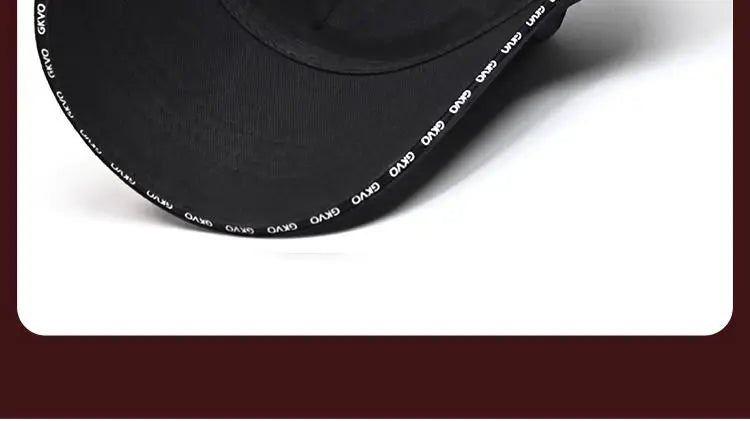 Casquette de baseball Four Seasons Tall Crown pour homme, grande taille, chapeau avec visage ombré, casquette à visière verde, nouveau, 2024