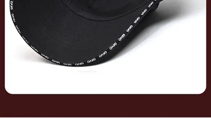 Casquette de baseball Four Seasons Tall Crown pour homme, grande taille, chapeau avec visage ombré, casquette à visière verde, nouveau, 2024