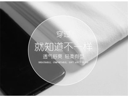 2 pièces 100% coton solide t-shirts hommes et femmes à manches courtes blanc t-shirts décontracté respirant ample col rond T-shirt Couple hauts