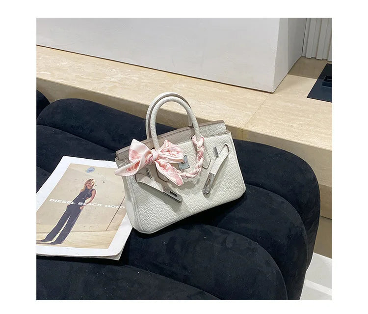 Sac messager à bandoulière de couleur unie, tendance, Design minimaliste, pour les déplacements, grande capacité