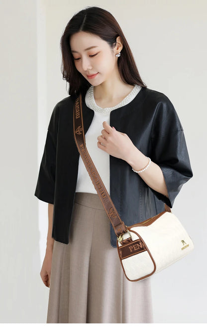 Sac à bandoulière pour femme, sac à main Messenger, initié