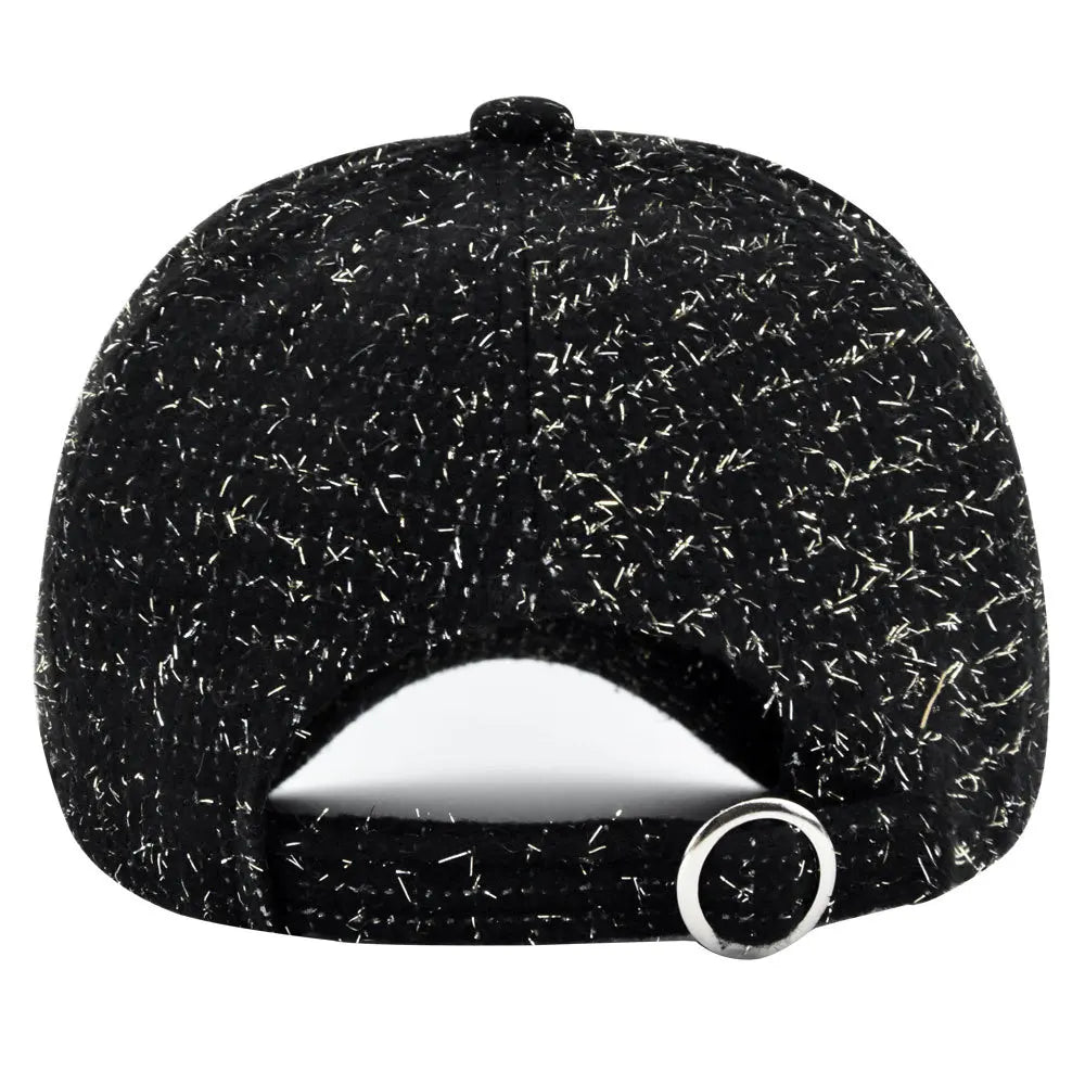 Casquette de Baseball avec Patch M en métal, chapeau noir élégant pour homme et femme, chapeau de soleil léger et réglable pour femmes