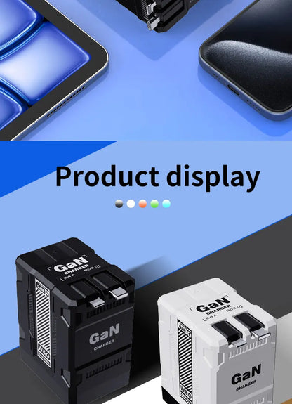 GaN 20W charge rapide PD3.0 chargeur Type C éclairage pour iPhone 12 13 Samsung Huawei Xiaomi téléphone portable prise ue/US chargeur mural