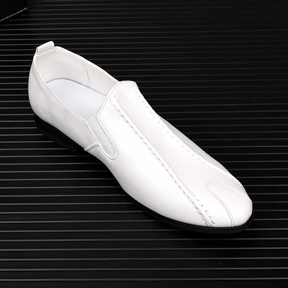 Chaussures en cuir patchwork blanc pour hommes, nouvelles chaussures de luxe pour hommes, robe de mariée, zone de Rh, chaussures Oxford pour hommes, taille 38-44