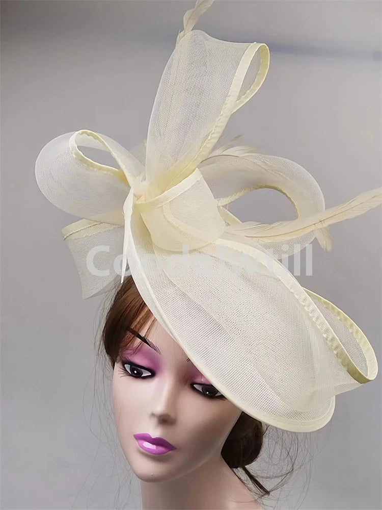 Fascinateur de cheveux verts pour femme, casquette de pilulier, événement formel, pièce de sauna Derby, élégant, mariage, Gatineau, inery, mode chapeau