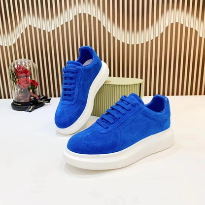 Baskets décontractées en cuir fabriquées à la main pour hommes, baskets à plateforme, mocassins plats originaux unisexes, chaussures pour hommes