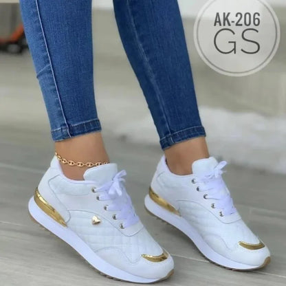 2025 femmes maille baskets Patchwork à lacets chaussures plates pour femmes léger femme chaussures classique polyvalent Zapatillas De Mujer