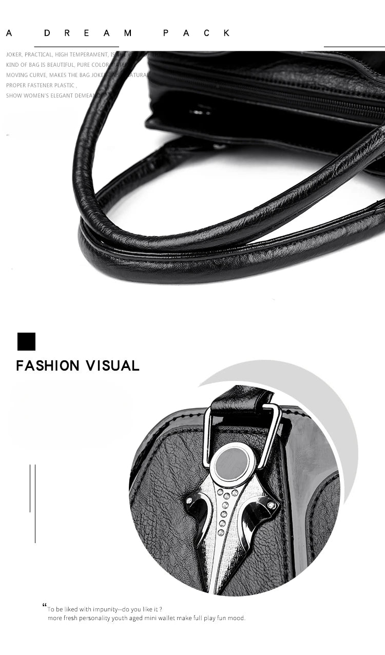 Femmes sacs sacs à main de luxe fourre-tout de mode dames sacs à bandoulière de haute qualité en cuir PU fourre-tout décontractés poignée supérieure épaule messager