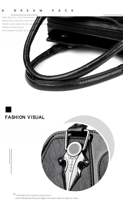 Femmes sacs sacs à main de luxe fourre-tout de mode dames sacs à bandoulière de haute qualité en cuir PU fourre-tout décontractés poignée supérieure épaule messager