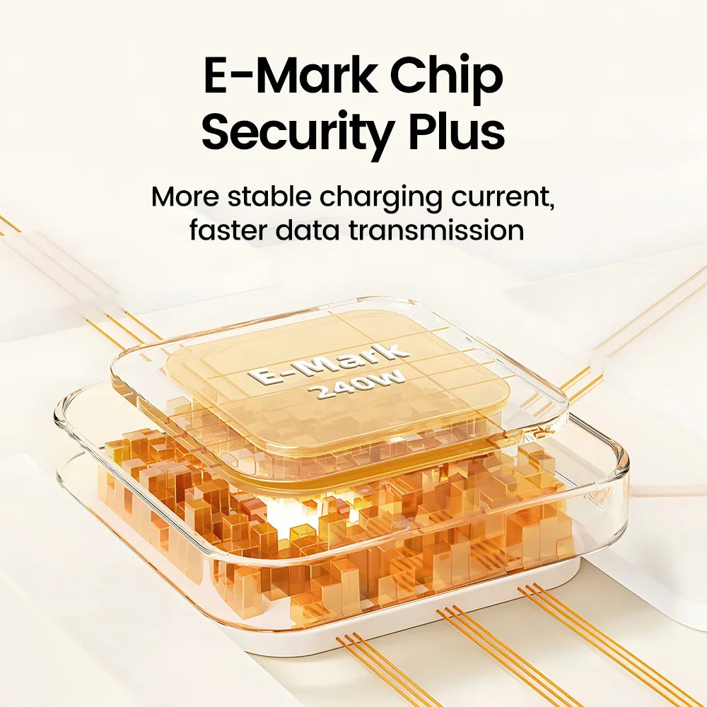 Câble de charge rapide USB vers Type C 4 en 1, 240W, PD3.0, transfert de données haute vitesse, pour iPhone 1514, Samsung, Xiaomi, HUAWEI